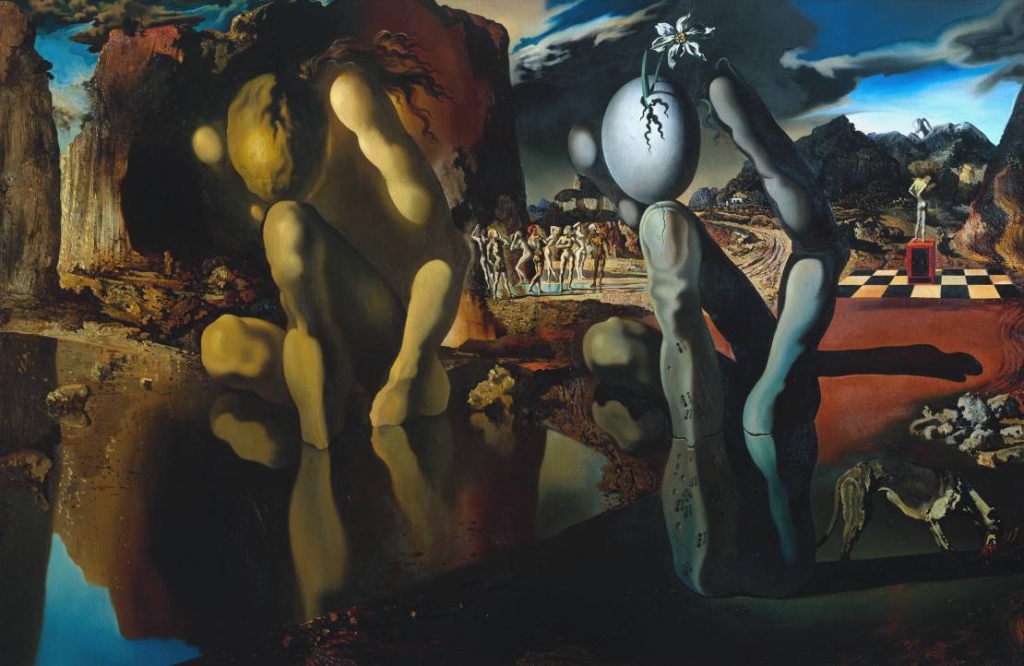 Metamorphosis of Narcissus 1937 by Salvador Dalí 1904-1989