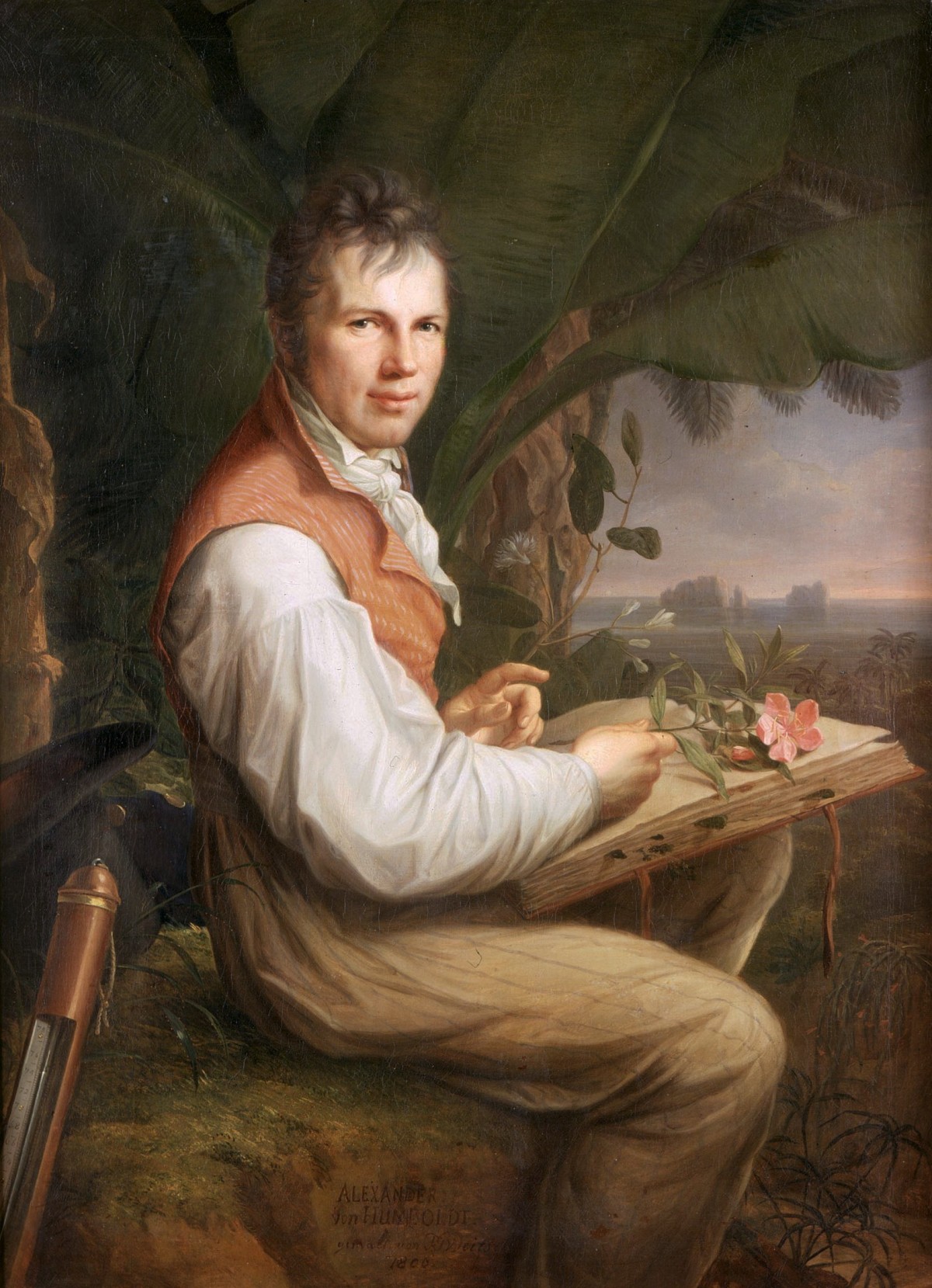 A. von Humboldt, Friedrich Georg Weitsch, 1806 m.